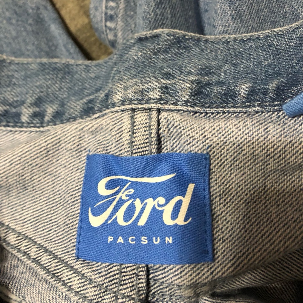 Ford Men's Relaxed Blue Denim Jeans